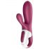 Satisfyer Hot Bunny: Smart klitoris vibrator med varme (rød)