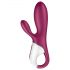 Satisfyer Hot Bunny: Smart klitoris vibrator med varme (rød)