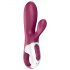 Satisfyer Hot Bunny: Smart klitoris vibrator med varme (rød)