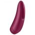 Satisfyer Curvy 1+ - smart klitoris stimulator (rød)