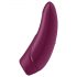 Satisfyer Curvy 1+ - smart klitoris stimulator (rød)