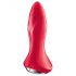 Satisfyer Rotator Plug 1 - genopladelig perlevibrator (rød)