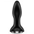 Satisfyer Rotator Plug 2 - kraftfuld perle anal vibrator (sort)