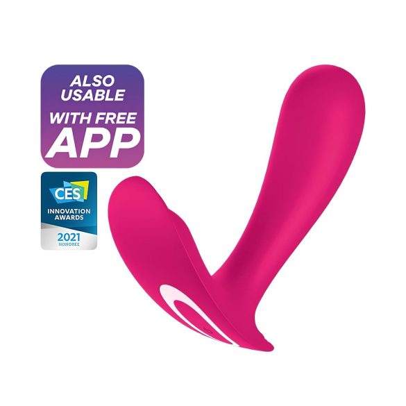 Satisfyer Top Secret - pink dobbeltmotor vibrator