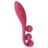 Satisfyer Tri Ball 1 - genopladelig multifunktionsvibrator (rød)