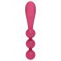 Satisfyer Tri Ball 1 - genopladelig multifunktionsvibrator (rød)