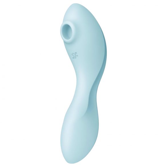 Satisfyer Curvy Trinity 5+ - smart 2i1 vibrator (blå)