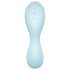 Satisfyer Curvy Trinity 5+ - smart 2i1 vibrator (blå)