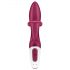 Satisfyer Embrace Me - genopladelig vibrator med klitorisarm (rød)