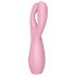 Satisfyer Treenighed 3 - genopladelig klitorisvibrator (pink)