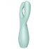 Satisfyer Threesome 3 - genopladelig klitorisvibrator (mintfarvet)