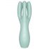 Satisfyer Threesome 3 - genopladelig klitorisvibrator (mintfarvet)