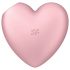 Satisfyer Cutie Heart - luftbølger klitvibrator (pink)