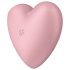 Satisfyer Cutie Heart - luftbølger klitvibrator (pink)