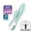 Satisfyer Air Pump Bunny 5 - smart vibrerende pumpemagi (mint)