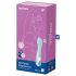 Satisfyer Air Pump Vibrator 5 - smart pulserende vibrator (blå)