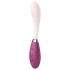 Satisfyer G-Spot Flex 3 - Genopladelig G-punkt vibrator (pink-rød)