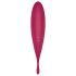 Satisfyer Twirling Pro - smart 2i1 klitorisvibrator (rød)