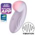 Satisfyer Tropical Tip - smart klitorisvibrator (lilla)