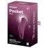 Satisfyer Pocket Pro 1 - opladelig klitoris vibrator (lilla)