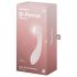 Satisfyer G-Force - genopladelig, vandtæt G-punkt vibrator (beige)