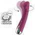 Satisfyer Spinning G-Spot - roterende G-punktsvibrator (rød)