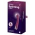 Satisfyer Spinning G-Spot - roterende G-punktsvibrator (rød)