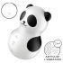 Satisfyer Pocket Panda - lufthuls-klitoris stimulator (sort)