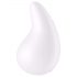 Satisfyer Dew Drop – genopladelig, vandtæt klitorisvibrator (hvid)