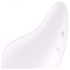 Satisfyer Dew Drop – genopladelig, vandtæt klitorisvibrator (hvid)