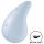 Satisfyer Dew Drop - genopladelig, vandtæt klitorisvibrator (blå)