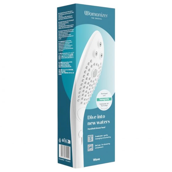 Womanizer Wave - Hvid bruser-massager