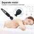 Mrow - genopladelig, vandtæt massagevibrator (sort)