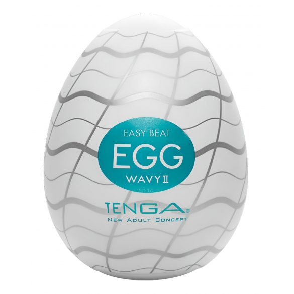 TENGA Egg Wavy II - bølget onaniæg (1 stk)