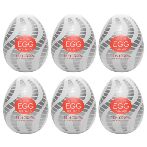 TENGA Egg Tornado - Masturbationsæg (6 stk.)