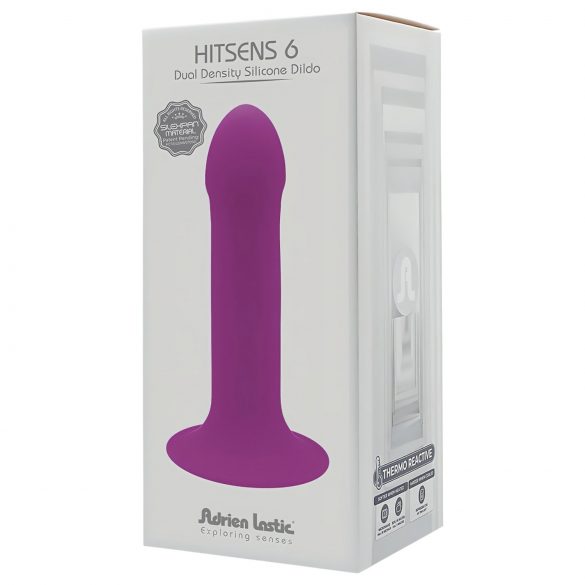 Adrien Lastic Hitsens 6 - Varmefølsom dildo (lilla)