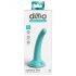 Dillio Curious Five - silikone dildo (15 cm) - turkis