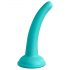 Dillio Curious Five - silikone dildo (15 cm) - turkis