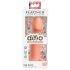 Dillio Big Hero - silikon dildo med sugekop (17 cm) - orange