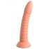 Dillio Wild Thing - rillet dildo (19 cm) - orange