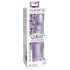 Dillio Slim Seven - sugekop-stimulator dildo (20 cm) - lilla