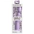 Dillio Slim Seven - sugekop-stimulator dildo (20 cm) - lilla