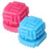 Tenga Bobble Crazy Cubes indre massager-masturbator