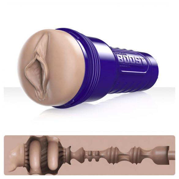 Fleshlight Boost Bang - naturtro vagina masturbator