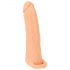 Nature Skin - 2i1 kunstig vagina og penismanchet - 23 cm (naturlig)