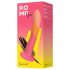 ROMP Dizi - fleksibel silikone dildo (pink-orange)