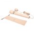 le Wand - eksklusiv massagevibrator til net (beige)