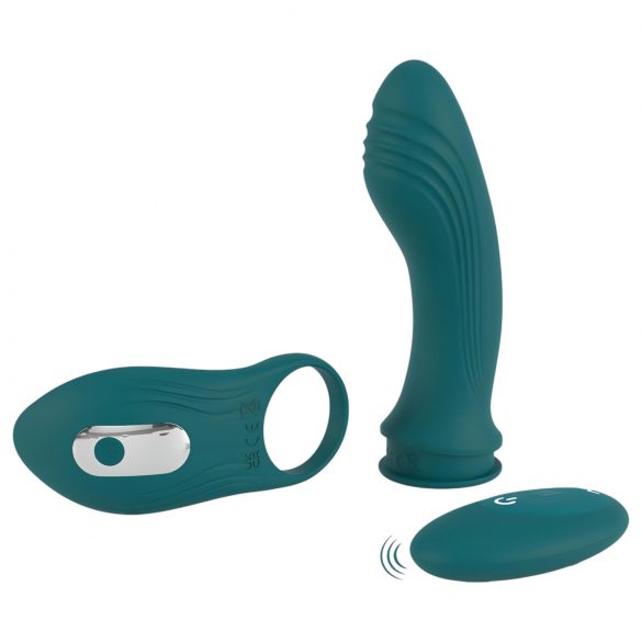 Parrets Valg - 3i1 Justerbar Vibrator (Turkis)