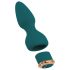 Couples Choice - 4i1 justerbar fjernbetjent vibrator (turkis)