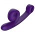 Snail Vibe Curve - 2-i-1 klitorisvibrator (lilla)